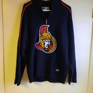Nhl Ottawa senators sweater black size med